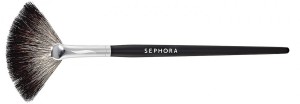 This is the fan brush that I use from Sephora. This brush costs $27. 